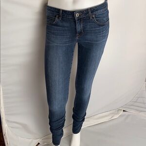 Rich and Skinny Veronica antique wash skinny blue jeans